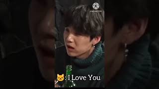 Taehyung's reaction when yoonmin together 😘🥰#yoonmin#suga 😺#jimin 🐥 #bts shorts