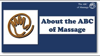 About the ABC of Massage | Massage lessons
