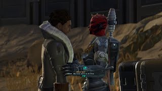 Smuggler Needs Help Expressing Feelings To Wife Akaavi (SWTOR - Showdown on Ruhnuk)