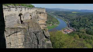 Rundgang auf der Festung Königstein in Sachsen