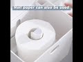 toilet organizer modern multifunctional paper holder white plastic bathroom tissue box