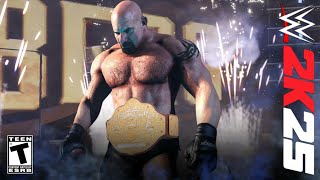 WWE2K25 GOLDBERG FULL ENTRANCE ! (Concept)