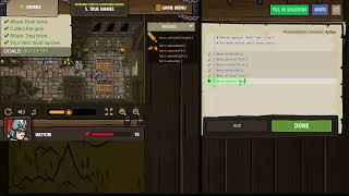 CodeCombat level 5 answer