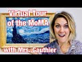 Tour the MOMA - Museum of Modern Art - in New York with Mrs. Gauthier -Starry Night Vincent Van Gogh