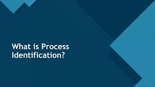 Process Identification - Fundamentals of Business Process Management