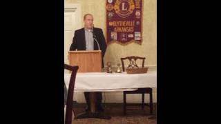Blytheville Police Cheif Ross Thompson takes community questions