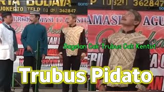 Dagelan Cak Trubus Cak Kentut Cak Slamet, Ludruk Karya Budaya #ludruk #lucu