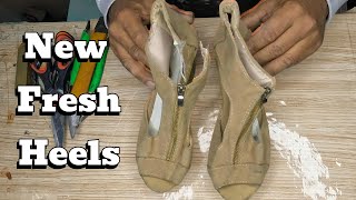 Transform Worn-Out Heels Into Stunning New Shoes | DIY Heel Makeover