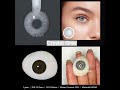 coleyes grey colored contact lens try on crystal grey