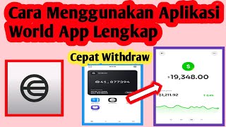 Cara Menggunakan Aplikasi World App | How To Use World App