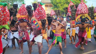 ஆட்டம் போட வைத்த தைப்பூச காவடிகள் - யாழ்ப்பாணம் இணுவில் கந்தசுவாமி கோவில்.