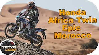 Honda Africa Twin Epic Morocco. ¡A Full sobre la arena!