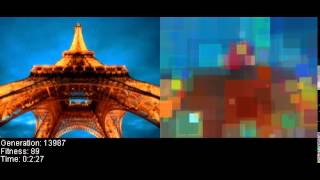 Genetic Algorithm recreating images