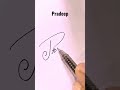 Pradeep Signature ideas|| HN Creations || #viral #art #hncreation #draw #signature