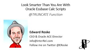 Essbase @TRUNCATE Function