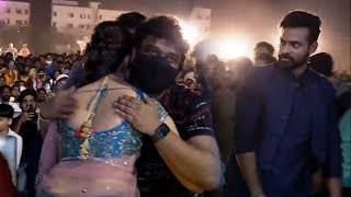 Rockstar DSP Tight HUG To Krithi Shetty Front Of Vaisshnav Tej | Uppena Blockbuster Celebrations