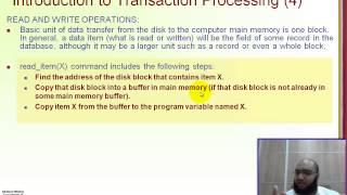 Chapter 21,17 - Transaction Processing - Part 1