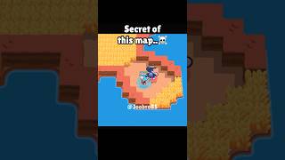 Secret of this map☠️(Just a joke)#brawlstars #supercell #memes