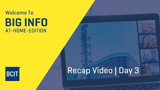 Big Info: At-Home Edition Fall 2021 Recap Video | Day 3