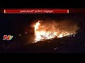 blaze mishap at scrap godown in bairamalguda hyderabad ntv