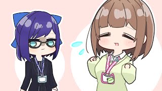 【手描き】春先のどかちゃんの初配信で何かの格差を感じるAちゃん【友人A / 春先のどか/ホロライブ切り抜き/切り抜き漫画】