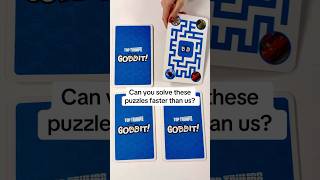 GODDIT challenge! Solve them faster than us 👀 #gamenight #boardgames
