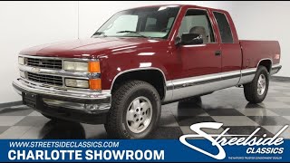 1995 Chevrolet K1500 Extended Cab 4x4 Silverado for sale | 6353-CHA