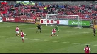 Goal: Christy Fagan (3rd vs Derry City 30/05/2014)