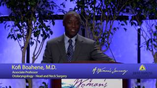 Kofi Boahene, M.D. | 2016 A Woman's Journey Faculty Keynote Presentation