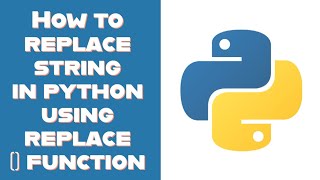 How to replace string in python using replace () function @RockingSupport