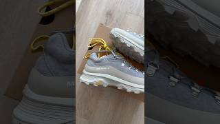 Unboxing the @merrell_1trl x @belstaff 1TRL ONTARIO SPEED TRAINER