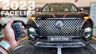 MG Hector Facelift 2023, On Road Price List, Mileage, Features