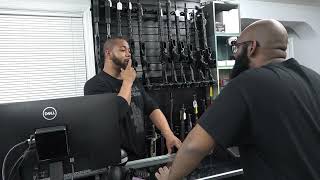 Gun store etiquette
