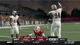 NCAA COLLEGE FOOTBALL REVAMPED!! TEXAS STATE VS ULM CONFRENCE DEBUT!!