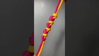 The simplest decorative knotting method, practical knotting,  Paracord Easy Knot 🌸Lydia, how to tie