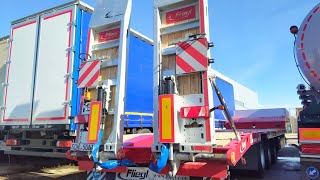 НИЗКОРАМНЫЙ ТРАЛ ПОЛУПРИЦЕП FLIEGL #обзор #полуприцеп #semitrailer #fliegl #негабарит #lowbet