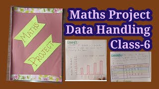 Data Handling Project For Class-6 // Maths Project // Pictograph, Tally Marks Table and Bar Graph.