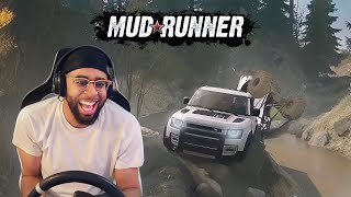 He's a pretender... I FINALLY MADE IT BACK TO MY DEFENDER!!! | Mudrunner Pt. 3