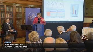 Orvosi Nobel díjat kapott Karikó Katalin