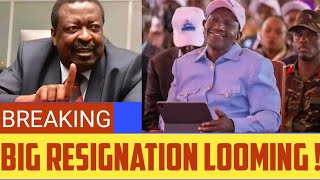 FALLOUT ! ANGRY Mudavadi STRANGE RESIGNATION LOOMS As CRISIS With Ruto WORSEN! Ruto DEMOTES Mudavadi