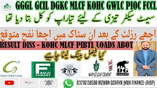 PSX TODAY ANALYSIS RESULTS ANALYSIS MLCF DGKC PIOC CHCC KOHC FCCL FABL ABBOT LCI GWLC GGGL GCIL