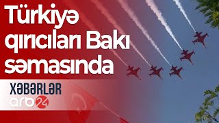 Türkiyə qırıcıları Bakı səmasında – Xəbərlər