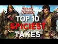 The Top 10 SPICIEST Hot Takes From Dynasty Warriors!