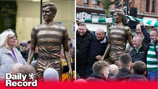 Statue of Celtic legend Billy McNeill unveiled in hometown of Bellshill