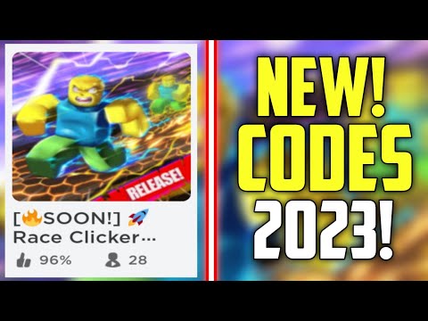 HURRY! - NEW RACE CLICKER SIMULATOR CODES 2023! (SOON!)