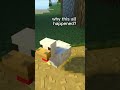 the chicken #minecraft #edit #chicken #thechicken #why #happened #confused