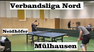 RTTVR Verbandsliga Nord | 150TTR Unterschied \u0026 Kurz Noppe M.Neidhöfer(1652) : U.Mühlhausen(1805)