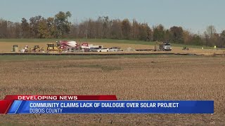 Dubois County official "dumbfounded" by lack of dialogue over Crossvine Solar Project