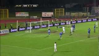 Jermain Defoe goal San Marino vs England 0-8