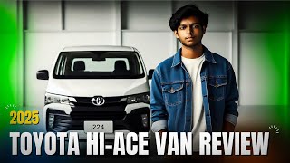 ✈️ Is the 2025 Toyota HiAce the PRIVATE JET of Vans? | Full Review & Test Drive 🚀